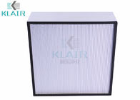 Eficiência do filtro 99,97 de Klair HEPA, filtros de alta temperatura de Hepa do quadro do metal